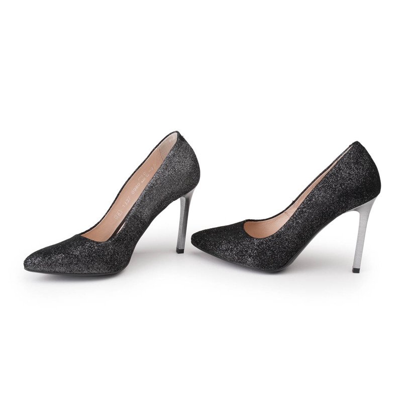 Γυναικείες Γόβες High Heels Μαύρες 0980P-520-1 - Image 6