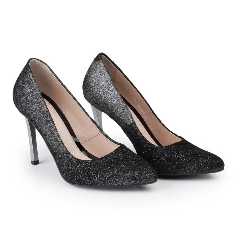 Γυναικείες Γόβες High Heels Μαύρες 0980P-520-1 - Image 5