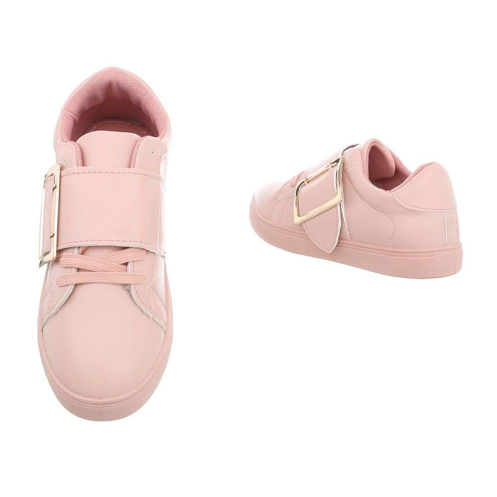 gynaikeia-papoutsia-sneakers-damen-slipper-9113-pink-3