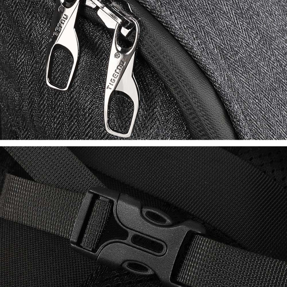 Ανδρικό Backpack Tigernu 1-3385 Γκρι - Image 8