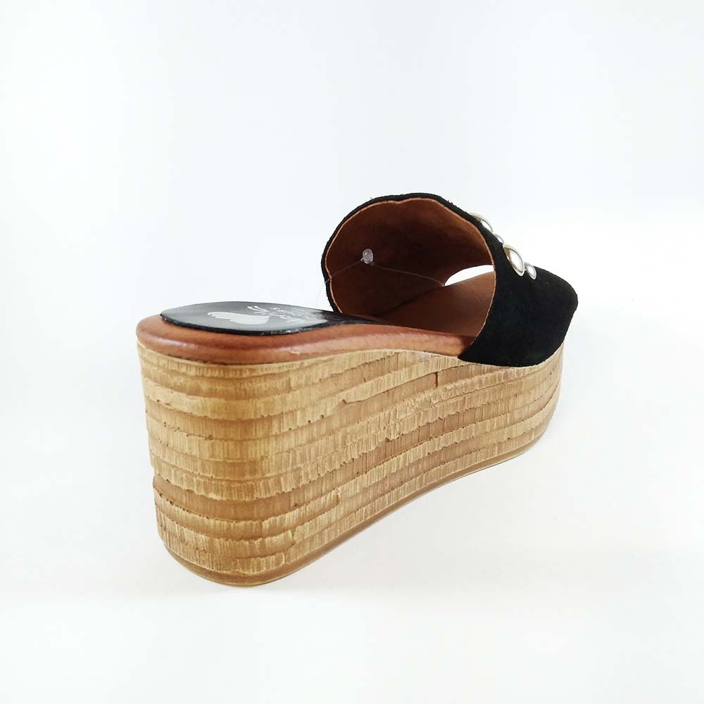 Γυναικεία Flatforms Marila 748-20087 Μαύρα