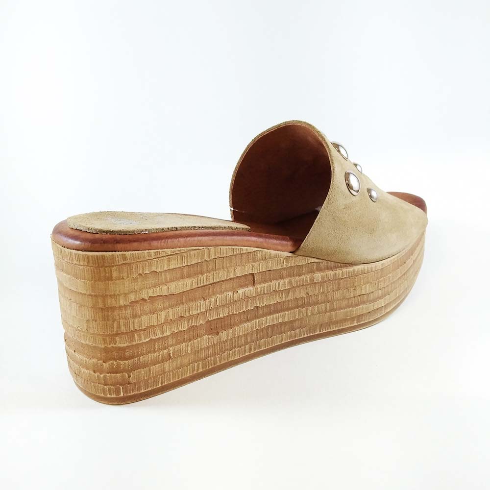 Γυναικεία Flatforms Marila 748-20087 Μπεζ