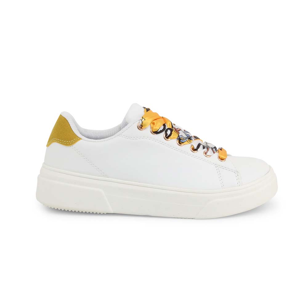 Γυναικεία Sneakers Shone 620-503 Λευκά-Κίτρινα