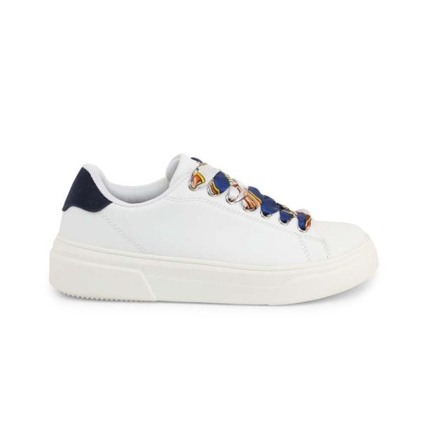 Γυναικεία Sneakers Shone 620-503 Λευκά-Μπλε