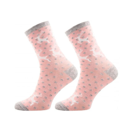 Κάλτσες FREAKERS FFLREN-ROW 1 Ζευγάρι Ροζ