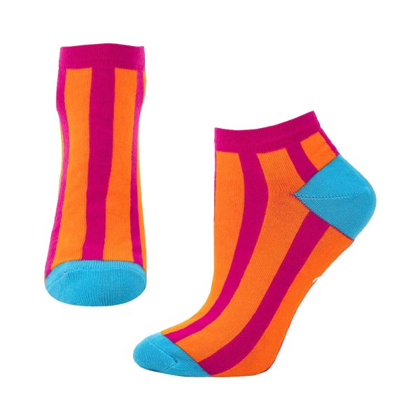 Κάλτσες FREAKERS FFSPAS-ORP 1 Ζευγάρι Πορτοκαλί-Μωβ
