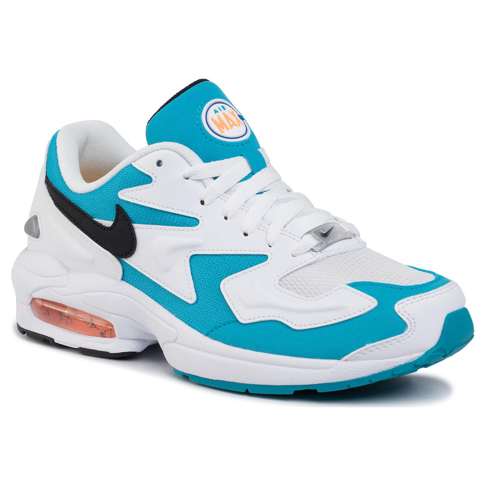 Ανδρικά Sneakers Nike Air Max 2 Light AO1741-100 Λευκό-Γαλάζιο