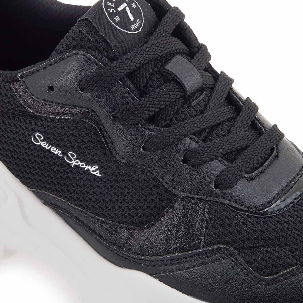 Γυναικεία Sneakers SEVEN N114U3583P77 Μαύρα