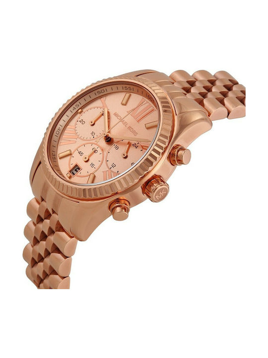 Ρολοι Michael Kors Lexington MK-5569 Ροζ Χρυσό - Image 3