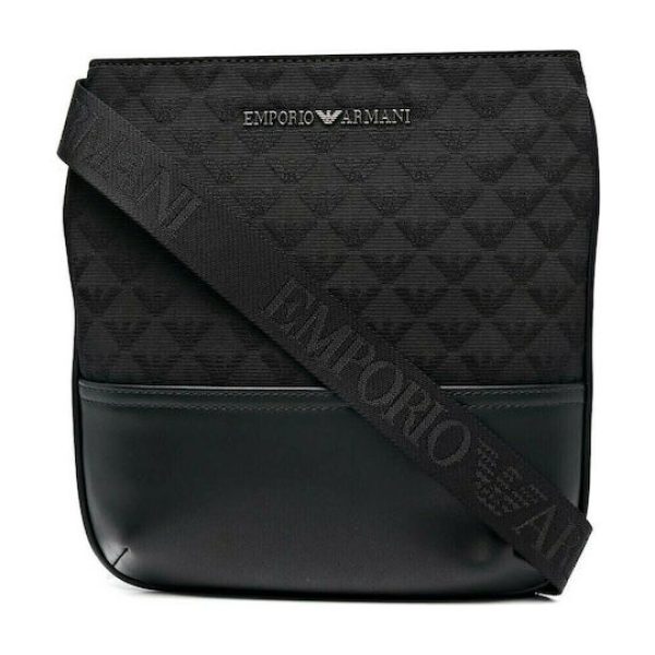 Ανδρική τσάντα Emporio Armani Y4Q088 Μαύρη